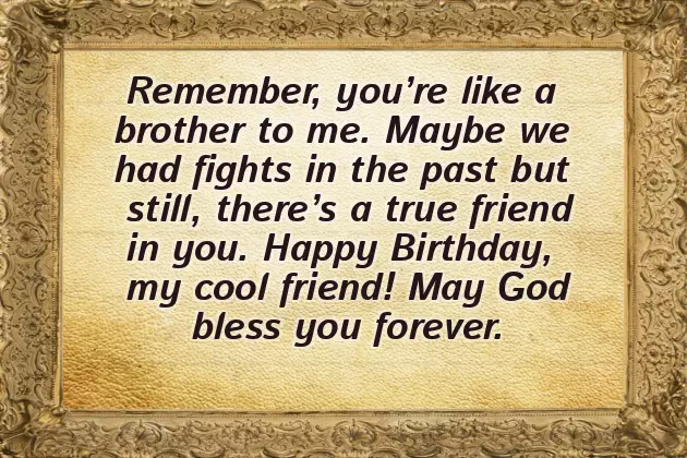 Birthday Wishes For A Friend