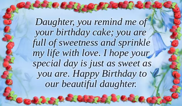 Birthday Sentiments For Daughter Birthday Sentiments For Daughter