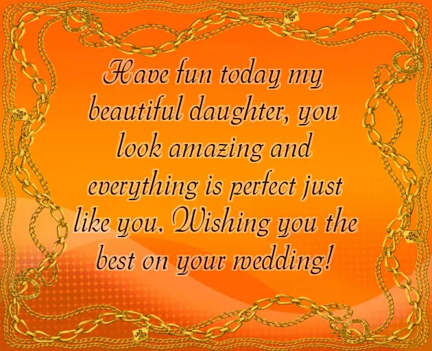 Special Words For Daughter Getting Married Special Words For Daughter Getting Married