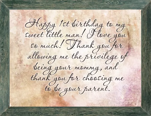 Happy Birthday Son 1 Year Old Happy Birthday Son 1 Year Old