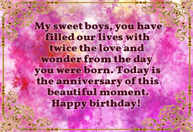 Boy 6 Birthday Wishes