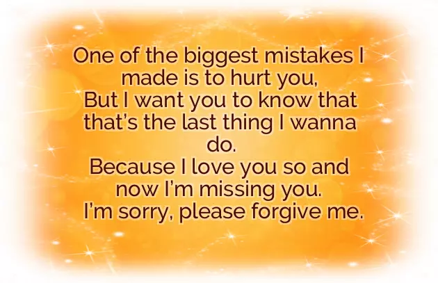 Sorry Birthday Wishes For Boyfriend