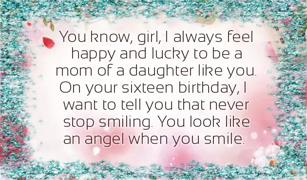 16Th Birthday Wishes For A Girl 16Th Birthday Wishes For A Girl