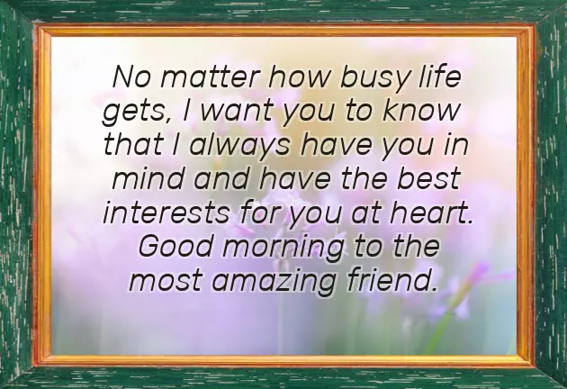 Best Morning Message For Friend