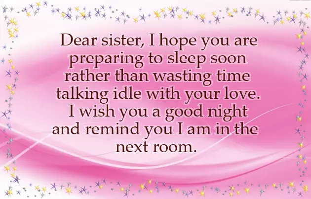 Good Night Beautiful Sister Good Night Beautiful Sister