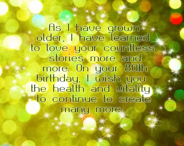 Birthday Wish For 80 Year Old Woman Birthday Wish For 80 Year Old Woman