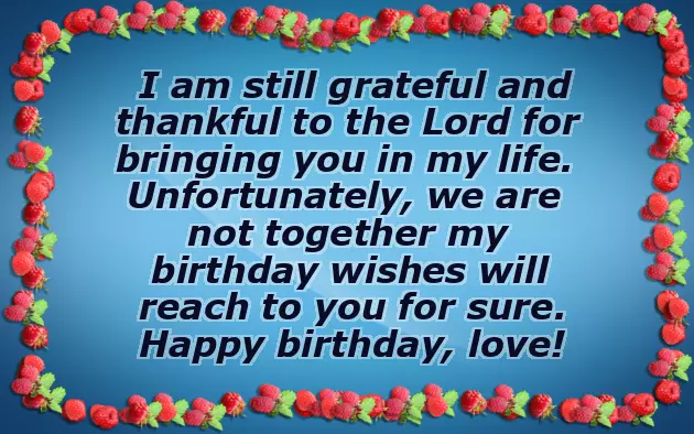 Ex Lover Birthday Quotes