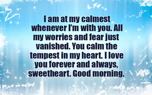 Beautiful Good Morning Message For My Wife