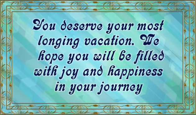 Happy Trip Message To A Friend