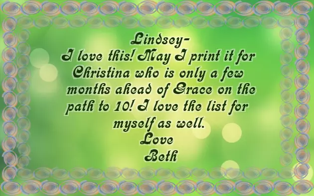 Happy Birthday To My 10 Year Old Daughter Happy Birthday To My 10 Year Old Daughter