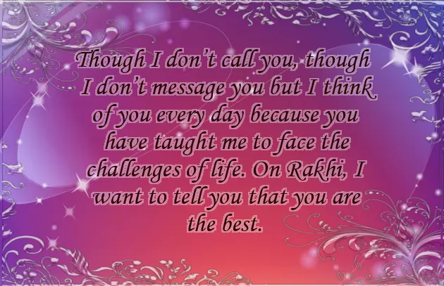 Raksha Bandhan Lines For Sister