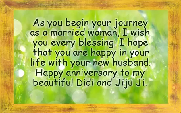 Happy Anniversary Di And Jiju Status