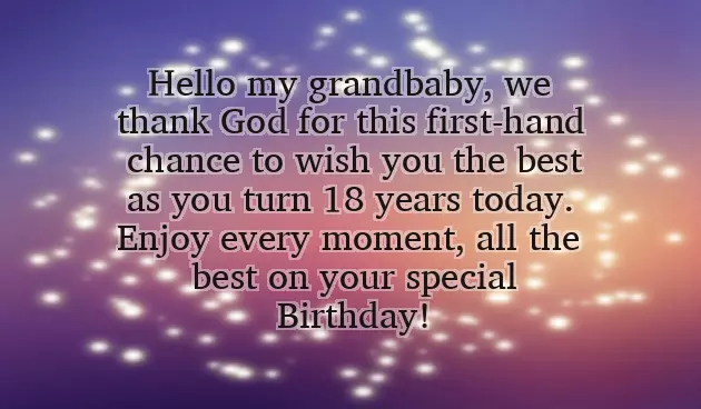 Granddaughter 18Th Birthday Poems