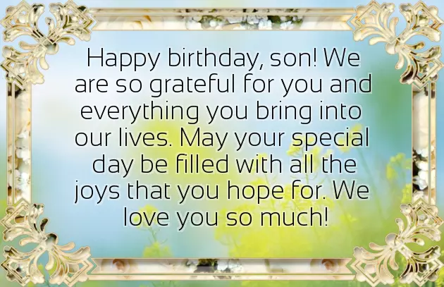 Happy Birthday Wishes For Teenage Son Happy Birthday Wishes For Teenage Son