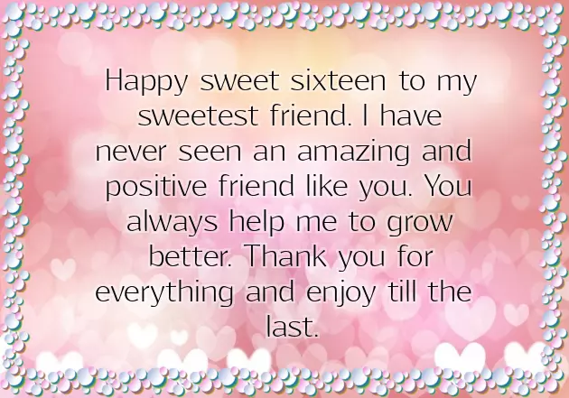 Happy Sweet 16 Birthday Daughter