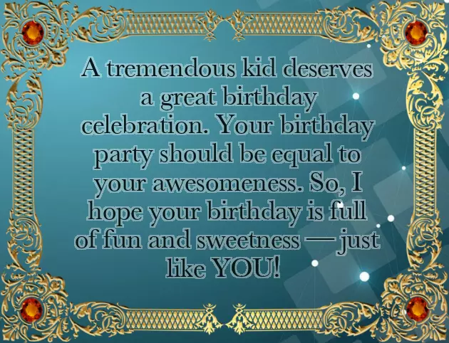 Happy Birthday Words For Kids Happy Birthday Words For Kids