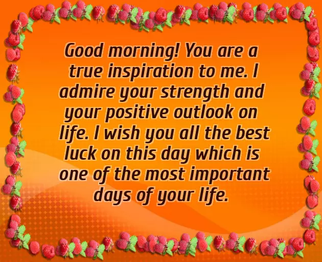 Good Morning Birthday Text