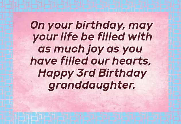 Happy 3Rd Birthday Great Grandson