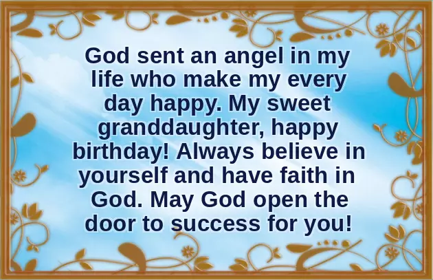 Birthday Wishes For A 13 Year Old Granddaughter