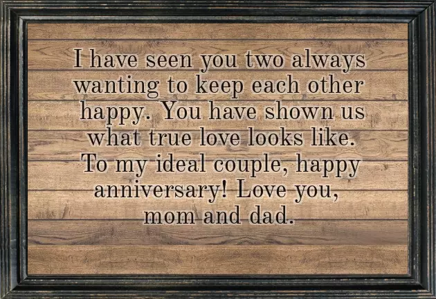 Wedding Anniversary Wishes Mom Dad