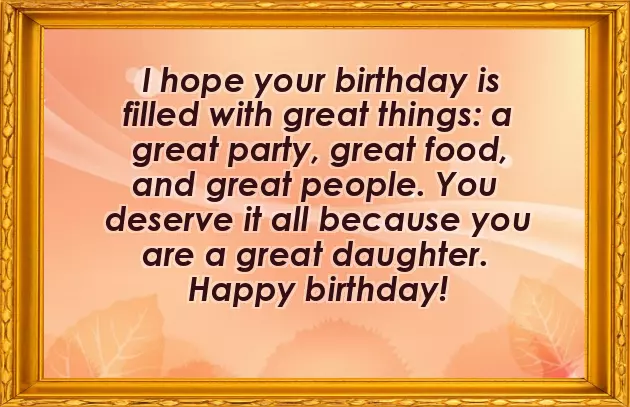 Happy Birthday For My Baby Girl