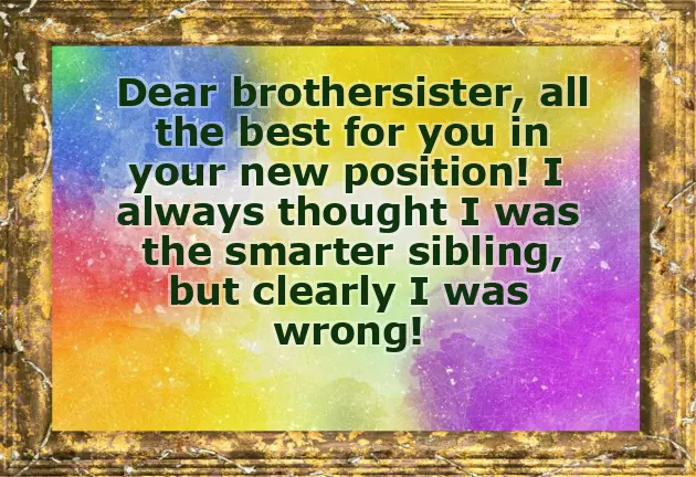 Wishes For New Venture