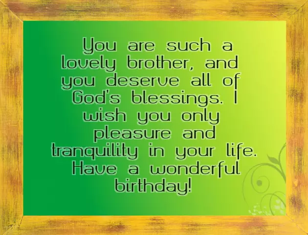 Happy Birthday Wishes For Friend And Brother