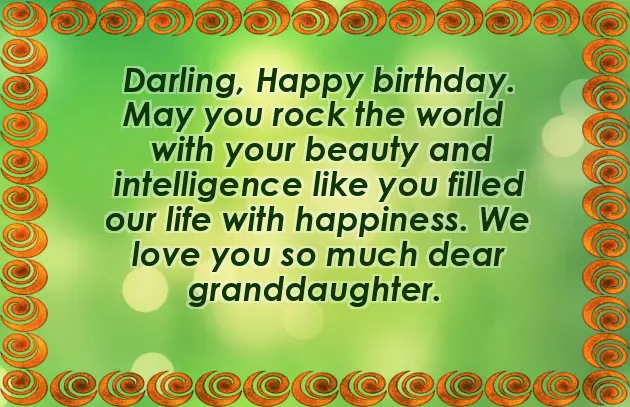 Congratulations To Grandparents On Birth Of Granddaughter