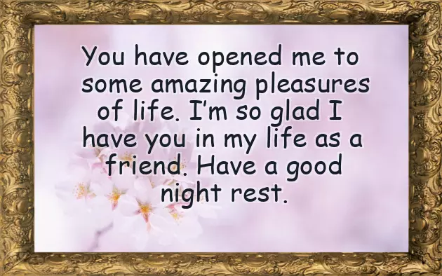 Good Night Wishes For A Friend
