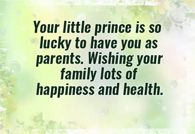 Wishing A Father For The New Born Baby Wishing A Father For The New Born Baby