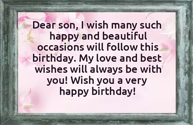 Funny Birthday Quotes For My Son