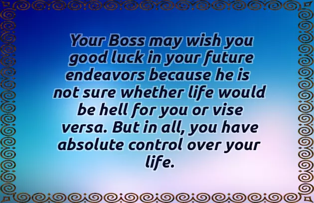 I Wish You The Best In Your Future Endeavors