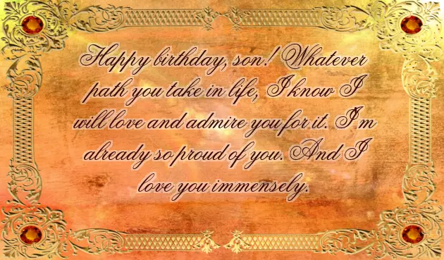 Free Birthday Poems For Son