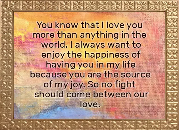 Birthday Wishes For Fighting Husband