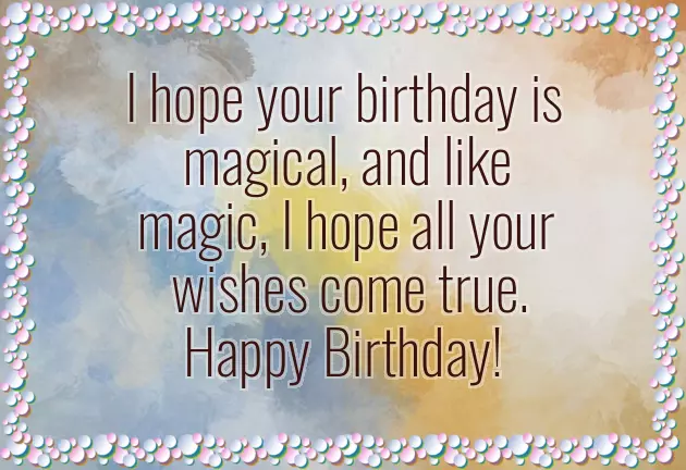 Birthday Wish For Small Baby Boy