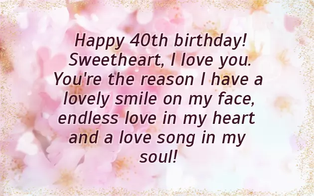Happy 40Th Birthday Daughter Quotes