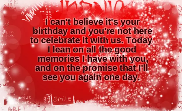 Birthday Wishes For My Late Mother