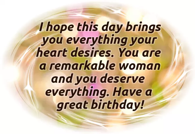 Happy Birthday Inspirational Woman