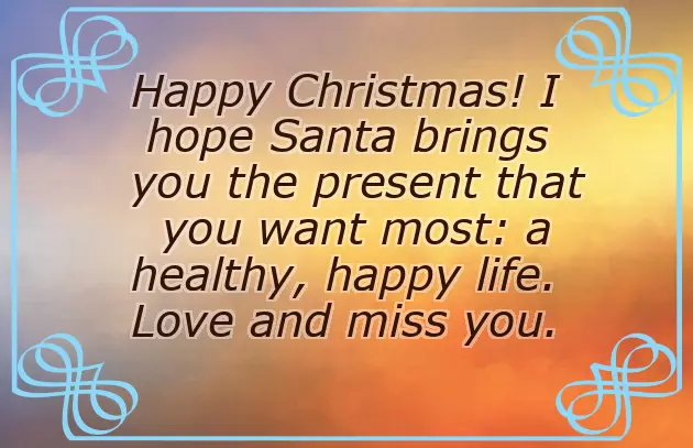 Christmas Wishes For My Son