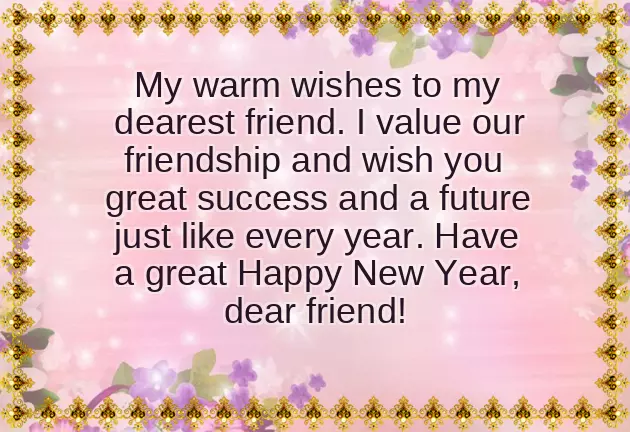 Happy New Year Wishes For Bestie Happy New Year Wishes For Bestie
