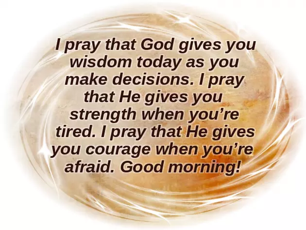 Spiritual Morning Messages