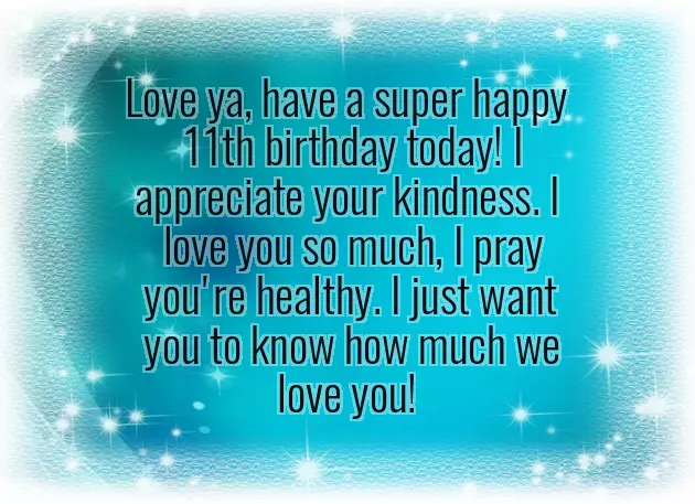 Happy 11Th Birthday Wishes To My Daughter