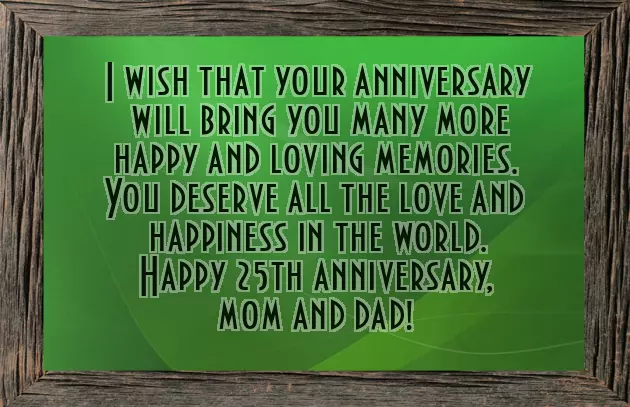 Silver Jubilee Anniversary Wishes For Parents Silver Jubilee Anniversary Wishes For Parents