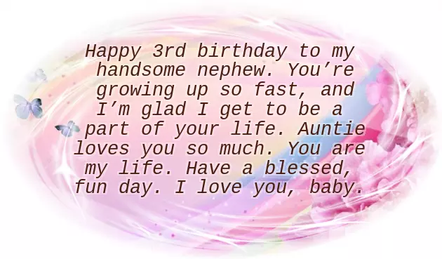 Birthday Msg For Nephew