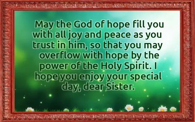 Long Birthday Wishes For My Sister