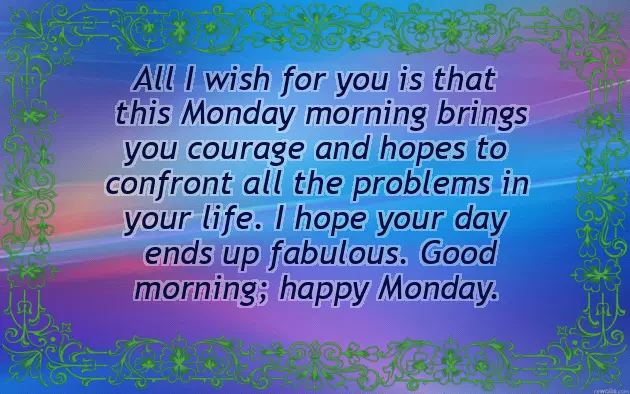 Good Morning Messages Monday