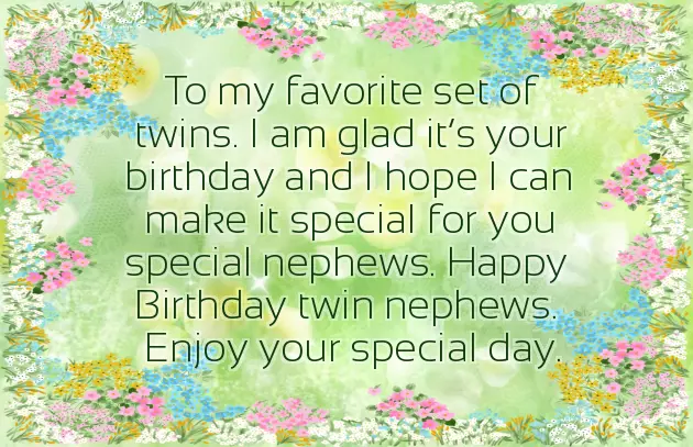 Birthday Greetings To My Nephew