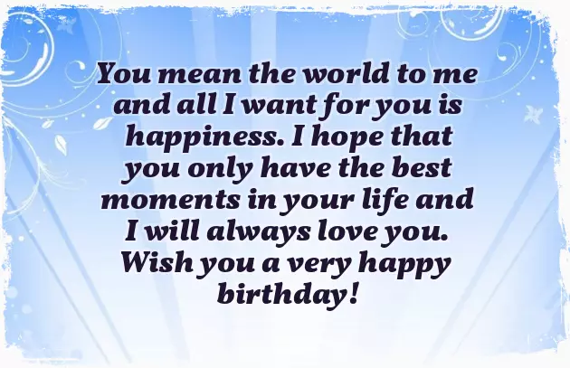 Birthday Wishes To My Boyfriend Long Distance
