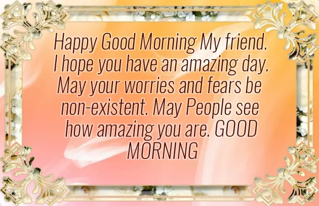 A Nice Good Morning Message