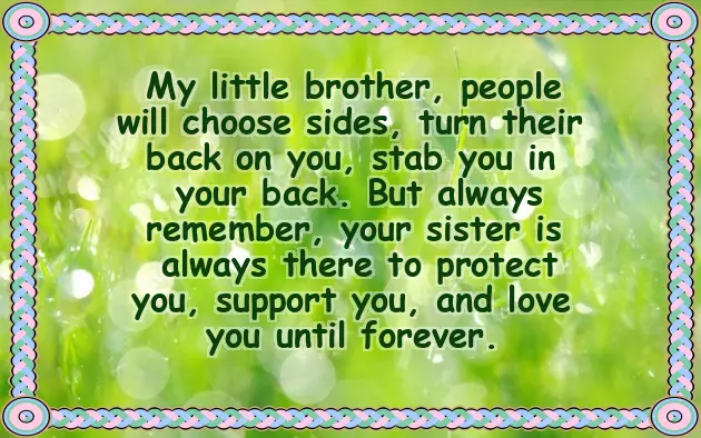 Best Wishes To Elder Brother